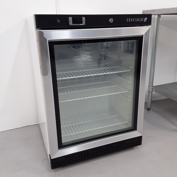 Secondhand Used Tefcold Under Counter Display Freezer For Sale