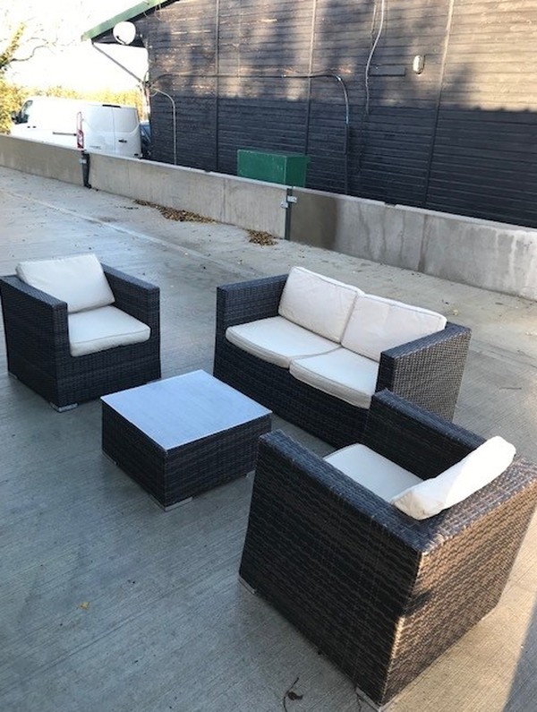 Secondhand Used Brown Rattan Sofa Sets For Sale