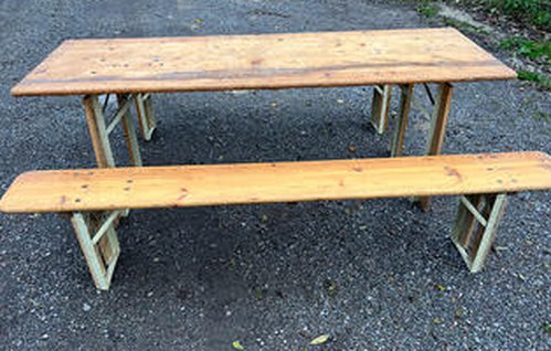Secondhand Used German Beer Table Sets For Sale Secondhand Used German Beer Table Sets For Sale