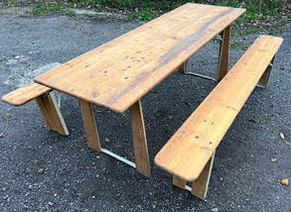 Used German Beer Table Sets For Sale
