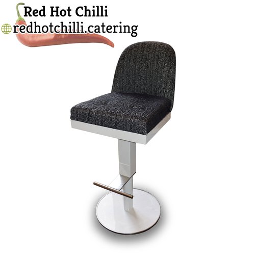 Grey Marl Fabric Poseur Height High Chairs Grey Marl Fabric Poseur Height High Chairs