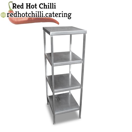 0.57m Stainless Steel Shelving Unit For Sale 0.57m Stainless Steel Shelving Unit For Sale