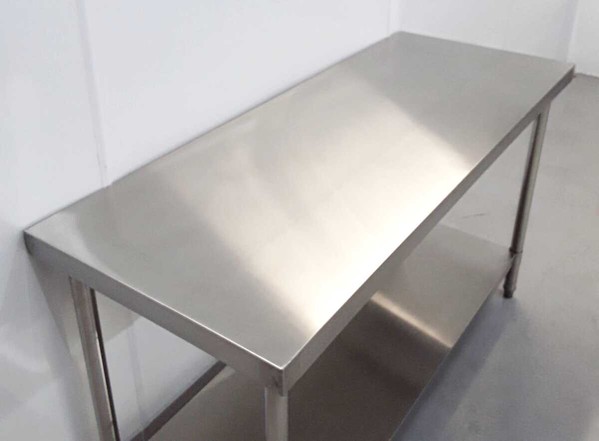 Diaminox stainless steel table commercial kitchen
