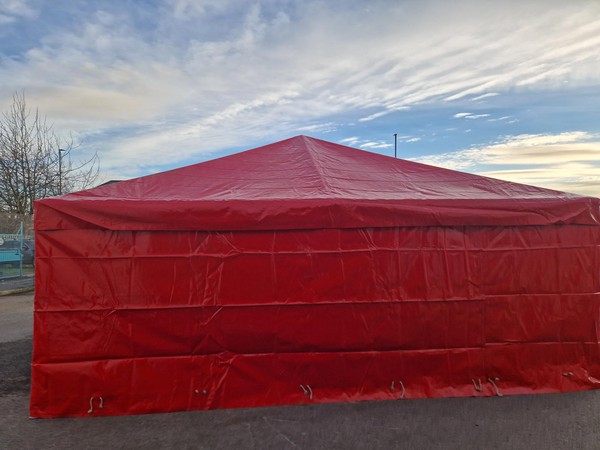 3m x 3m Red Marquee