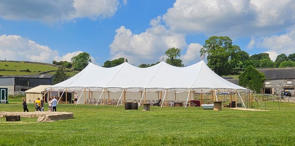 Secondhand Traditional Marquee For Sale