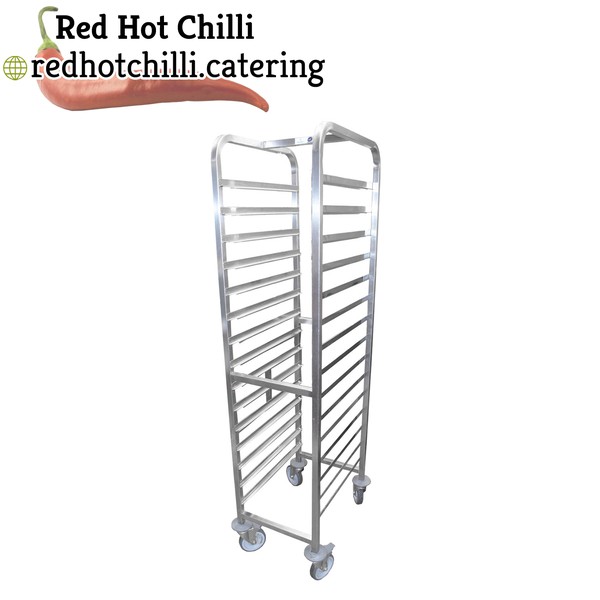 0.45m Stainless Steel Racking Trolley  (Ref: 1435) - Warrington, Cheshire