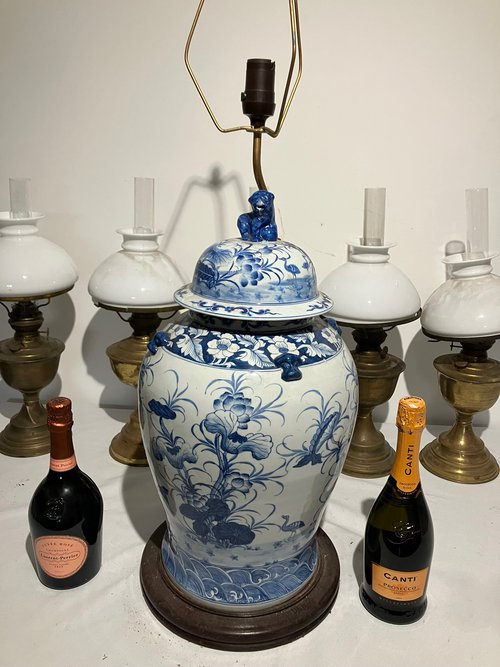 Original Chinese Porcelain Lamp Original Chinese Porcelain Lamp