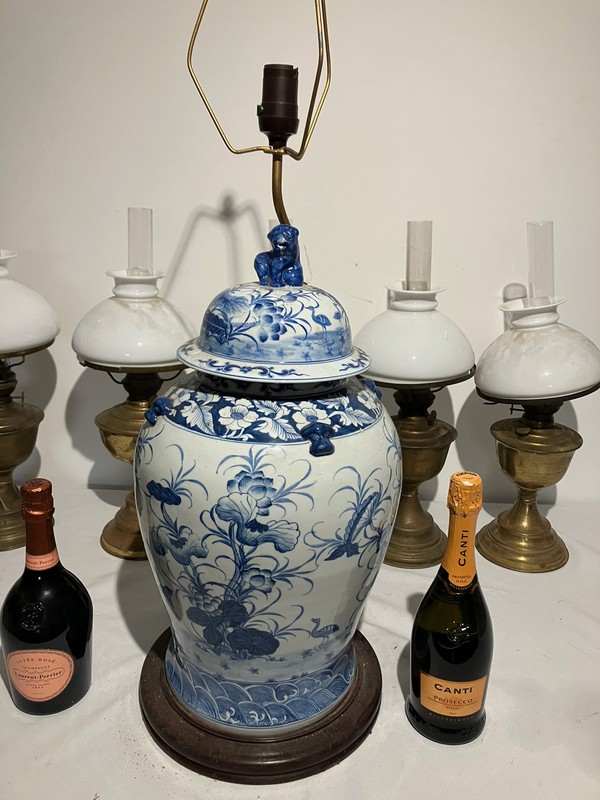 Chinese Porcelain Lamp for sale