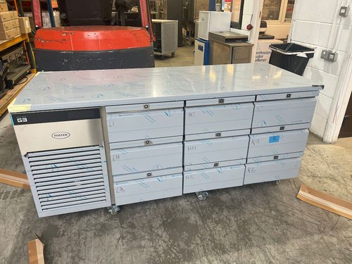 Foster EcoPro G3 Counter Fridge 9 Drawers EP1/3H 146 Ltr Stainless Steel Foster EcoPro G3 Counter Fridge 9 Drawers EP1/3H 146 Ltr Stainless Steel