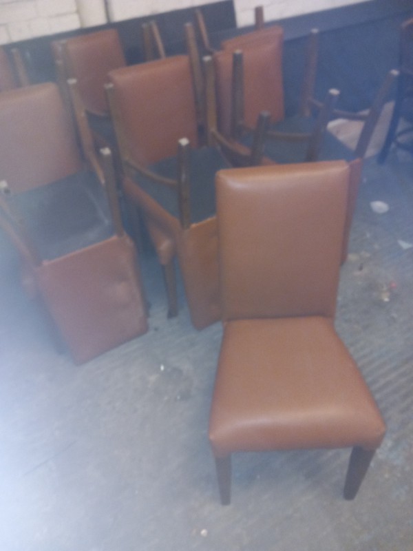 Tan Leather Chairs  for sale