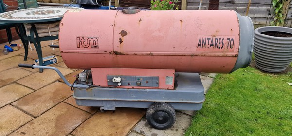 Secondhand Antares 70 Indirect Diesel Blow Heater For Sale