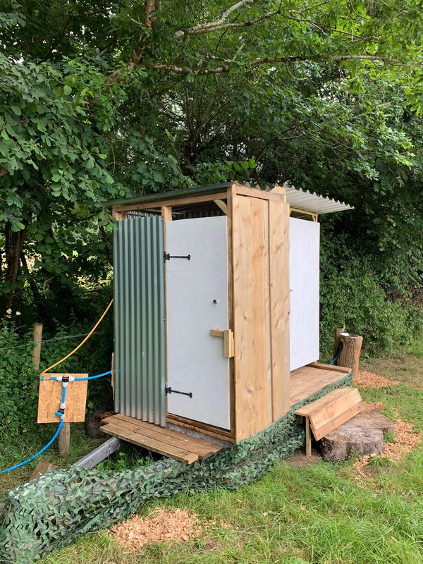 Shower and Compost Loos Offgrid
