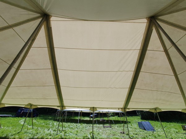 40' x 80' Tension Tent For Sale