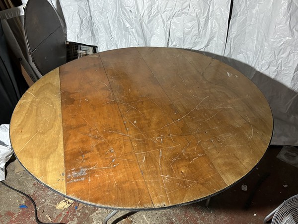 Round Tables 5'6" Diameter For Sale