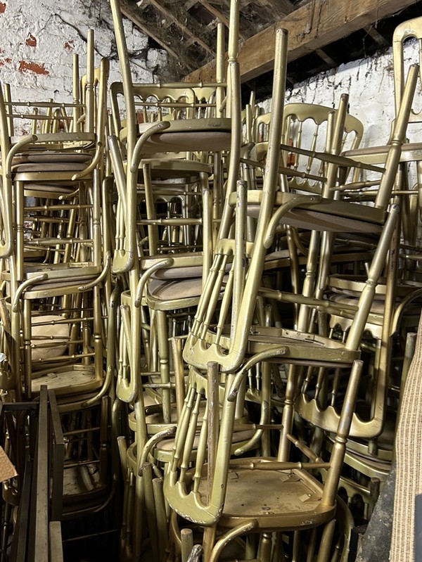 Secondhand Gold Cheltenham Chairs