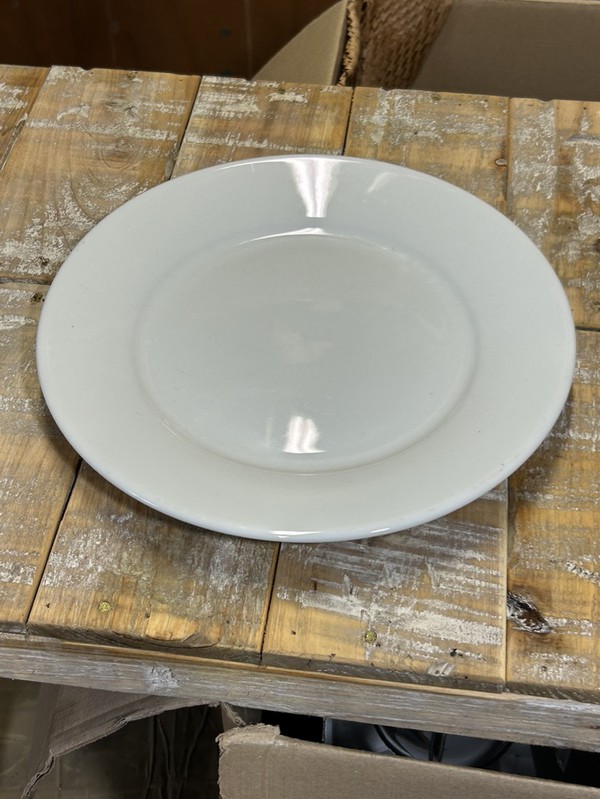 Olympia Athena Wide Rimmed Plates White 254mm 202mm 165mm