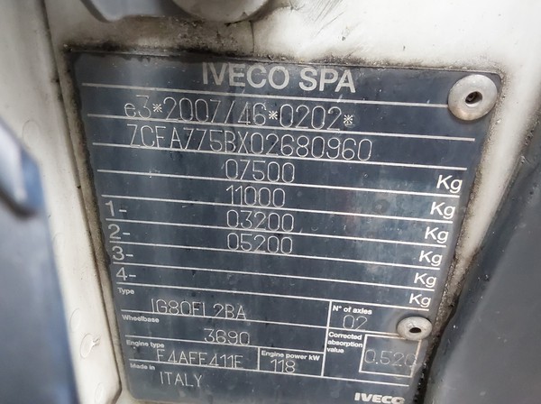 Secondhand Iveco Eurocargo Truck With Vacuum Tank For Sale
