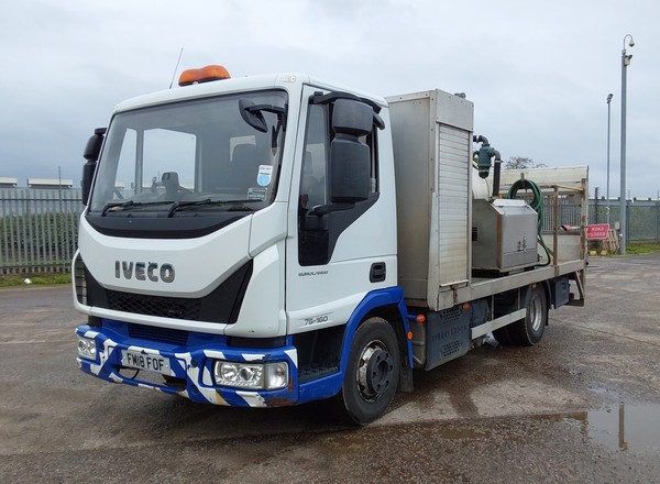 Secondhand Iveco Truck And Vacuum Tank