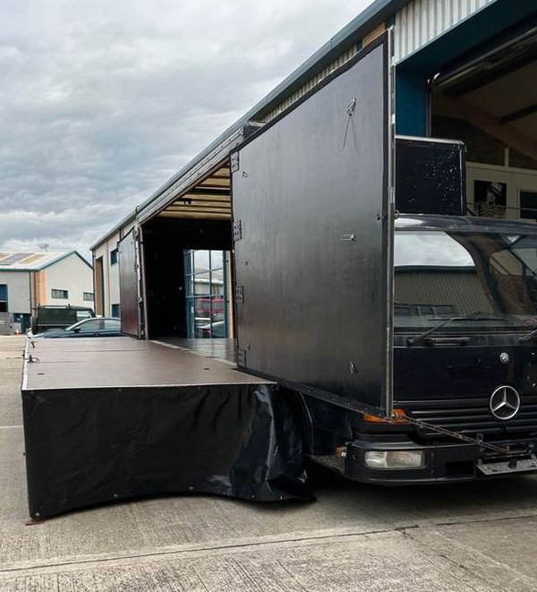 Mercedes stage truck for sale