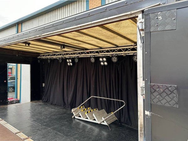 Mobile stage truck for sale