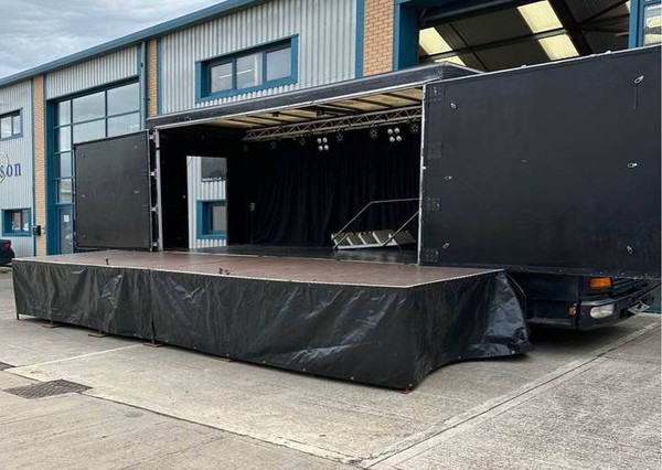 Truck stage unit for sale