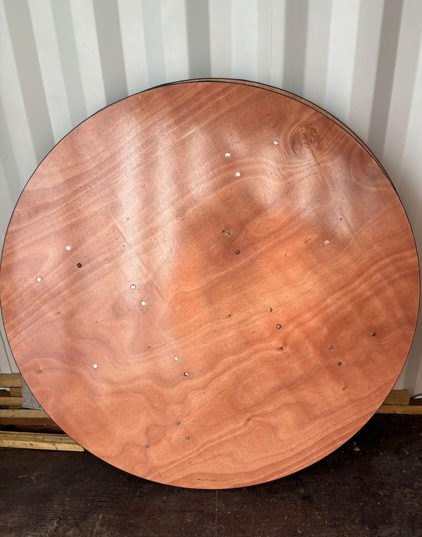 4x Round Banqueting Tables For Sale