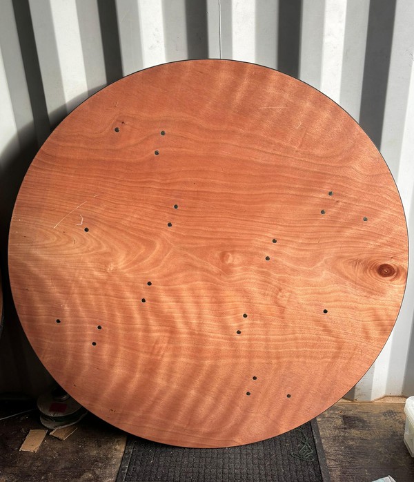 Secondhand 4x Round Banqueting Tables For Sale