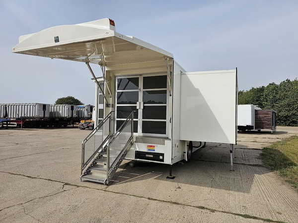 Podded Gullwing Mobile Marketing Unit for sale