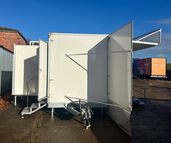 Secondhand 7m Exhibition Display Trailer For Sale