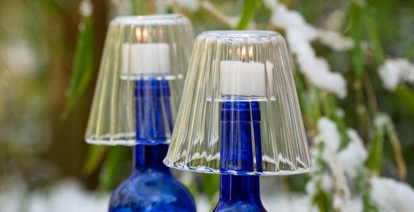 Glass Candle Holders For Bottles