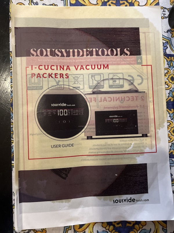 I-Cucina 405 Vacuum Packer