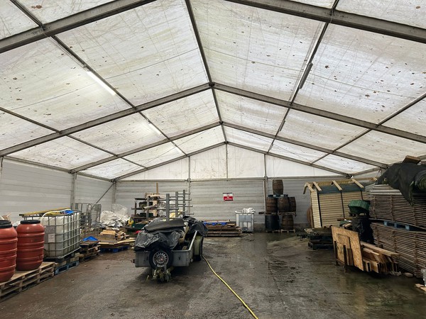 Marquee Warehouse 15x20m for sale