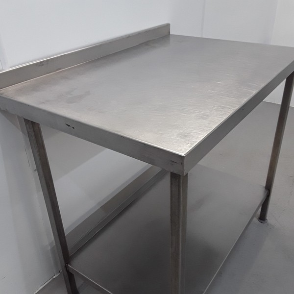 Stainless Steel Table With Shelf