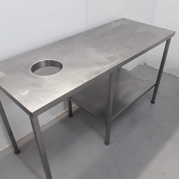 150cm Stainless Steel Table For Sale