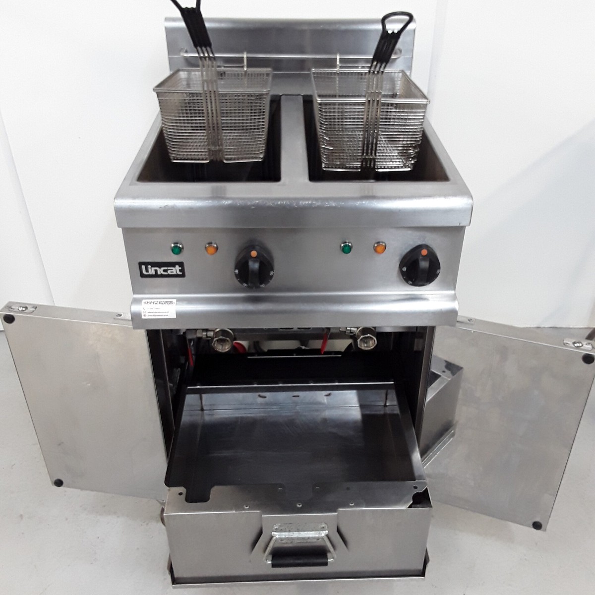Secondhand Catering Equipment Electric Fryers Lincat Double