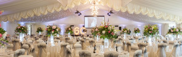 Secondhand wedding marquee