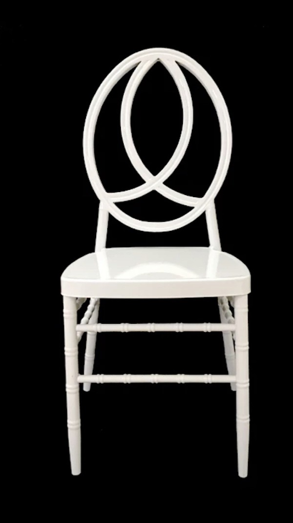 White Dior Banquet Phoenix Chairs