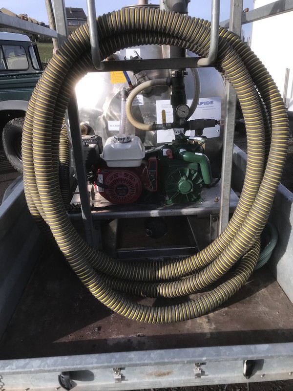 Second hand Rapide Portable Waste Vacuum Tank
