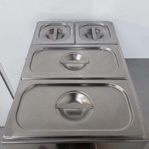 Buffalo Bain Marie Tap and Pans FT692 For Sale