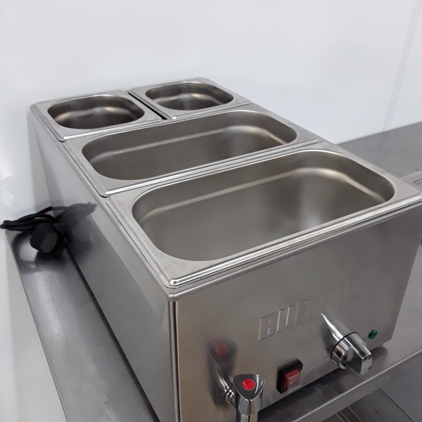 Secondhand Buffalo Bain Marie Tap and Pans FT692