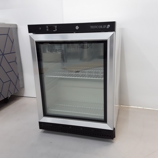 Secondhand Used Tefcold Display Freezer UF200VG For Sale