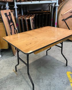 4ft x 2ft 6’ Trestle Tables For Sale