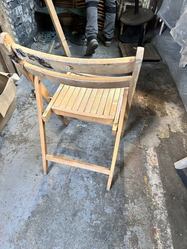 Buy Used Wooden Folding Chairs