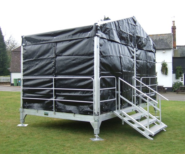 Secondhand 5m Span Stage And Cover For Sale