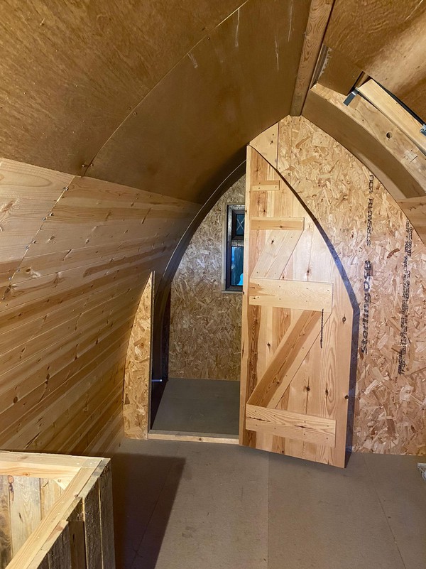 Large Wooden Glamping Pod