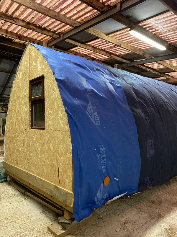 New Unused Glamping Pod (Unfinished Project) For Sale