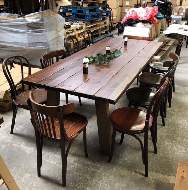 Secondhand Large Solid Wood Dining Tables
