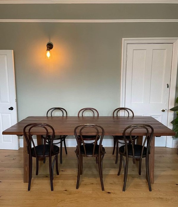 Used Large Solid Wood Dining Tables For Sale