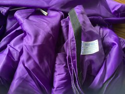 4x Cadbury Purple Custom Cover Swags For Sale