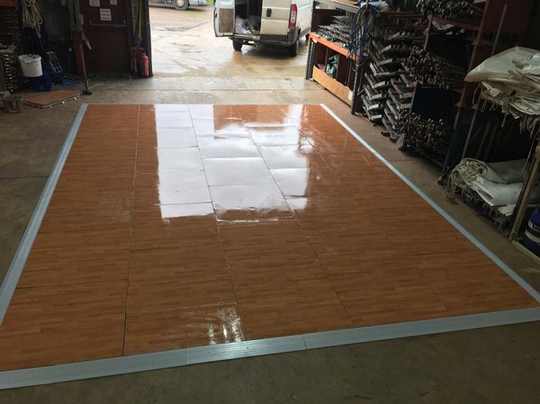 Used Parquet Effect Dance Floor For Sale